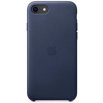 Apple iPhone SE 2020 kožený kryt půlnočně modrý - Kryt na mobil