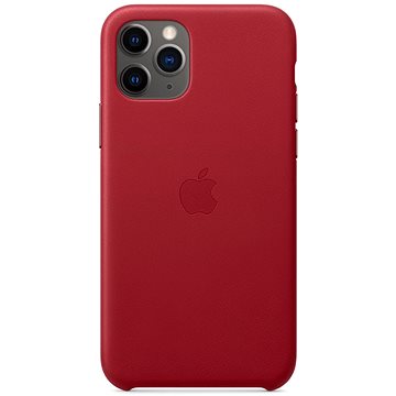 Apple iPhone 11 Pro Kožený kryt červený - Kryt na mobil