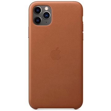 

Apple iPhone 11 Pro Max Kožený kryt sedlově hnědý