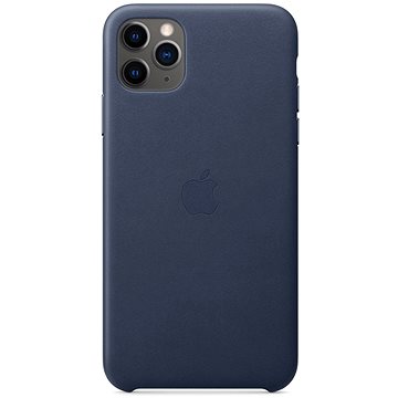 

Apple iPhone 11 Pro Max Kožený kryt půlnočně modrý