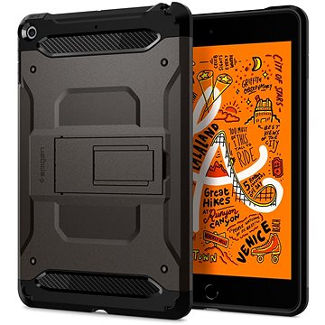 Spigen Tough Armor TECH, gunmetal - iPad mini 5 19 - Pouzdro na tablet