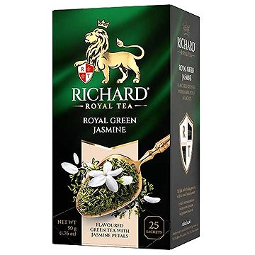 

RICHARD Royal GREEN Jasmine 50 g (25 sáčků, zelený čaj)