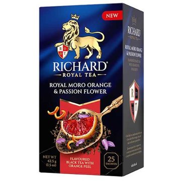 

RICHARD Moro Orange & Passion Flower 42,5 g (25 sáčků, černý čaj)