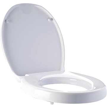 

Ridder WC sedátko soft close, duroplast, zvýšené 5 cm, bílé