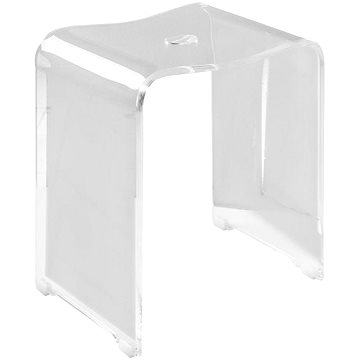 

Ridder TRENDY koupelnová stolička 40 × 48 × 27,5 cm, čirá, A211100