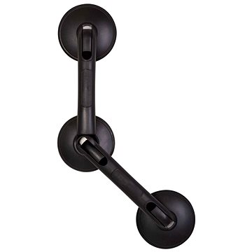 

Ridder A0256010 Madlo přísavné s nastavitelným úhlem, nosnost 120 Kg, matná černá