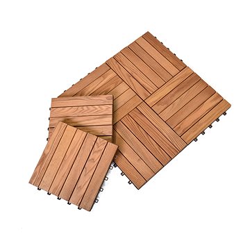 

ROJAPLAST Dlaždice podlahová Thermowood - 6 ks v balení