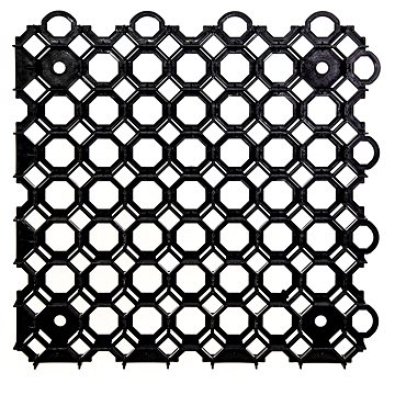 

ROJAPLAST WPC dlaždice - zatravňovací, 50 x 50 x 4 cm, černá