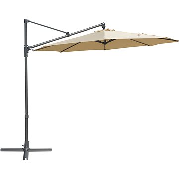 

ROJAPLAST slunečník zahradní boční, 300 cm, béžový