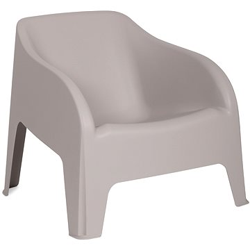 

TOOMAX Zahradní křeslo PETRA ARMCHAIR, taupe-šedá