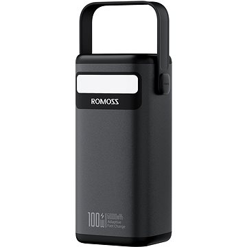 

Romoss PMT60 60000mAh Fast Charge + PD3.0 (100W) černá