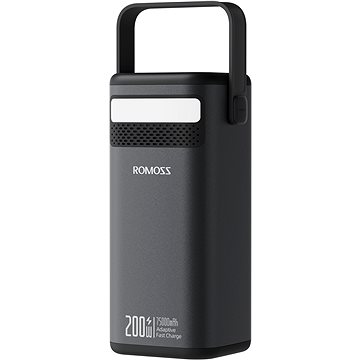 

Romoss PMT75 75000mAh Fast Charge + PD3.0 (280W) černá
