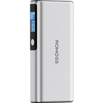 

Romoss PPU20 20000mAh Fast Charge + PD3.0 (130W) stříbrná