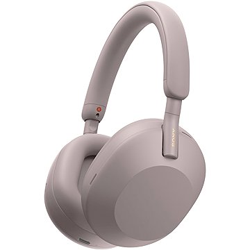 

Sony Noise Cancelling WH-1000XM5, růžová