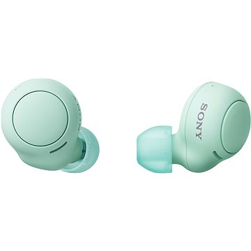 Sony True Wireless WF-C500, zelená - Bezdrátová sluchátka