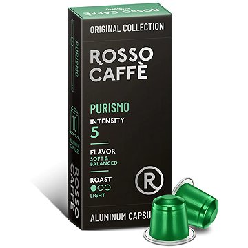ROSSO CAFFE Purismo intenzita 5, Nespresso kompatibilní, 10 ks