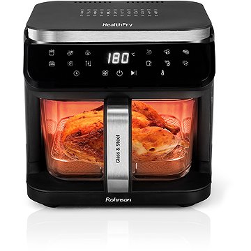 

Rohnson R-2890 Glass & Steel HealthFry