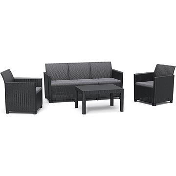 

KETER Set zahradního nábytku CLAIRE 5 seater, grafit