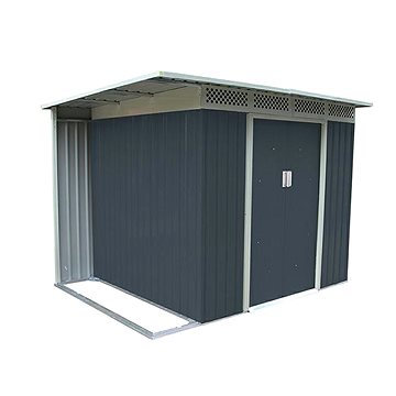 

ROJAPLAST Domek zahradní CHESTER A, šedá 184 × 257 × 142 cm