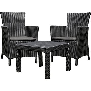 

KETER Set zahradního nábytku ROSARIO BALCONY, antracit