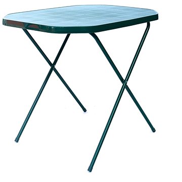 

ROJAPLAST Stůl zahradní kempingový, zelený, 70 cm