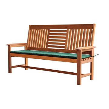 

ROJAPLAST Lavice zahradní SEREMBAN včetně podušky, 178 cm