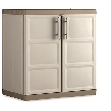 

KETER Zahradní skříň EXCELLENCE LOW XL, 93 × 89 × 54 cm, béžová