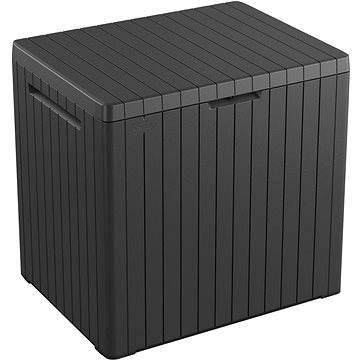 

KETER Zahradní úložný box CITY, objem 113 l, grafit
