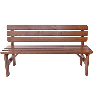 

ROJAPLAST Lavice zahradní VIKING lakovaná, 150 cm