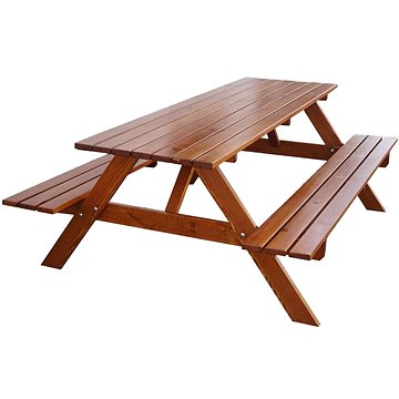 

ROJAPLAST Set zahradního nábytku PIKNIK, 180 cm, lakovaný