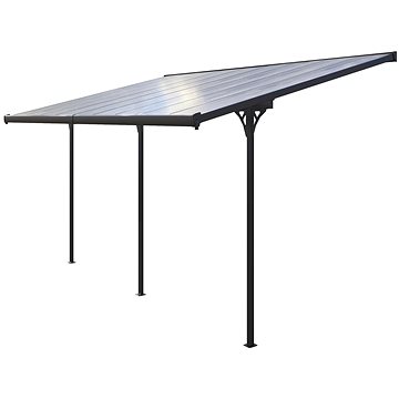 

ROJAPLAST Pergola zahradní BRUCE J - transparentní polykarbonát