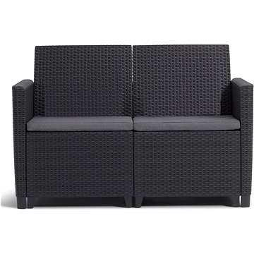 

KETER Lavice zahradní CLAIRE SOFA, 113 cm, grafit