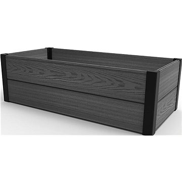 

KETER Záhon vyvýšený Maple Trough, dřevoplast, 106 x 50 x 32 cm, šedý