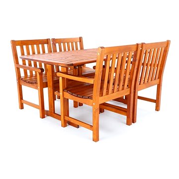 

V-GARDEN Set zahradního nábytku COTSWOLD 4 1stůl+4židle