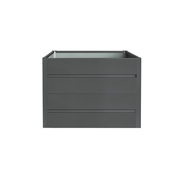 

ROJAPLAST Záhon vyvýšený Premium, plech, 90 × 90 × 76 cm, antracit