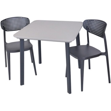 

ROJAPLAST Set zahradního nábytku ITALIA BALCONY zahradní stůl 1 + 2 zahradní židle AIRE