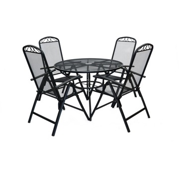 

ROJAPLAST Set zahradního nábytku ZWMT-51 zahradní stůl 1 + 4 zahradní židle ZWMC-38