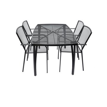 

ROJAPLAST Set zahradního nábytku ZWMT-24 zahradní stůl 1 + 4 zahradní židle ZWMC-19