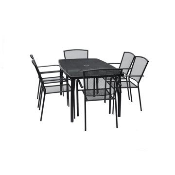 

ROJAPLAST Set zahradního nábytku ZWMT-24 zahradní stůl 1 + 6 zahradních židlí ZWMC-19