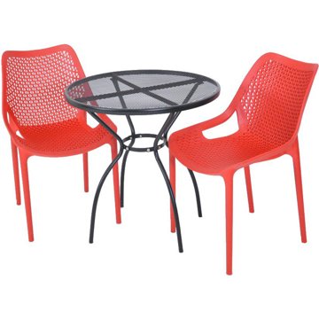 

ROJAPLAST Set zahradního nábytku ZWMT-06 zahradní stůl 1 + 2 zahradní židle BILROS