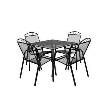

ROJAPLAST Set zahradního nábytku ZWMT-90 zahradní stůl 1 + 4 zahradní židle ZWMC-31