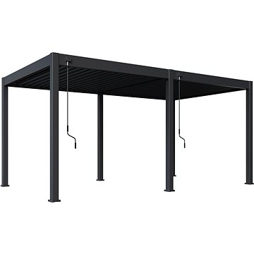 

ROJAPLAST Bioklimatická pergola Intro Neo 5.3 x 3m, volně stojící, hliník/ocel