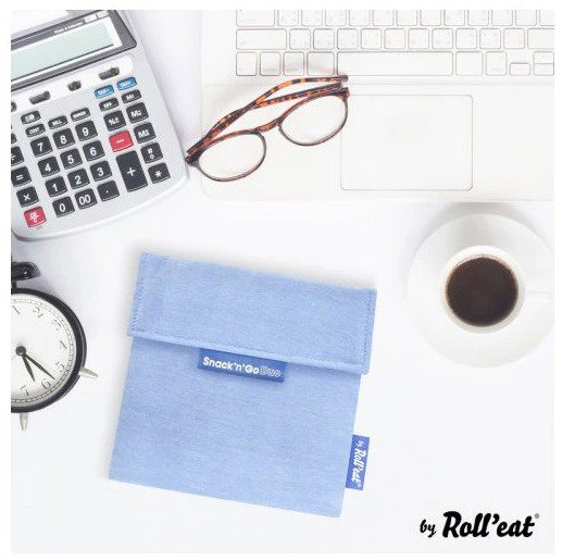 

Roll´eat Snack'n'Go kapsa na svačinu Duo- Nature Blue
