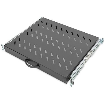 

Roline 19'' výsuvná police, 1U, 350 mm, 25 kg, černá