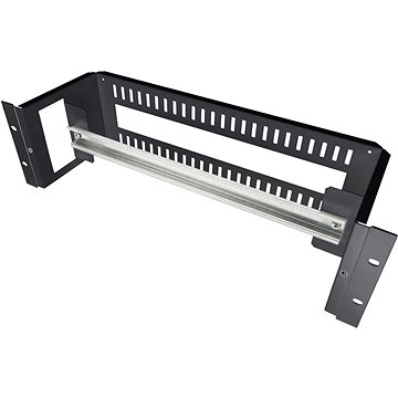

Roline 19'' držák na DIN lištu 3U, černý