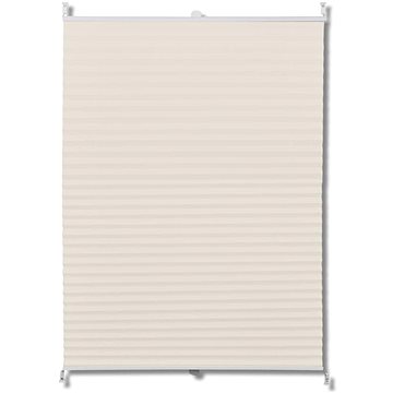 

SHUMEE Plisovaná roleta 70 × 150 cm krémová