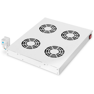 

ROLINE 19" Ventilační jednotka, 4× ventilátor, šedá