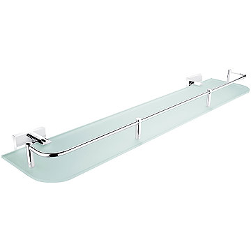

NIMCO Keira police s ohrádkou z matného skla, 60 cm