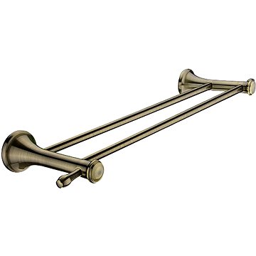 

NIMCO Lada držák na ručníky dvojitý 52 cm, staromosaz