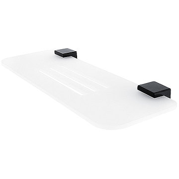 

NIMCO Kibo černá police iXi s frézovanými otvory, 30 cm